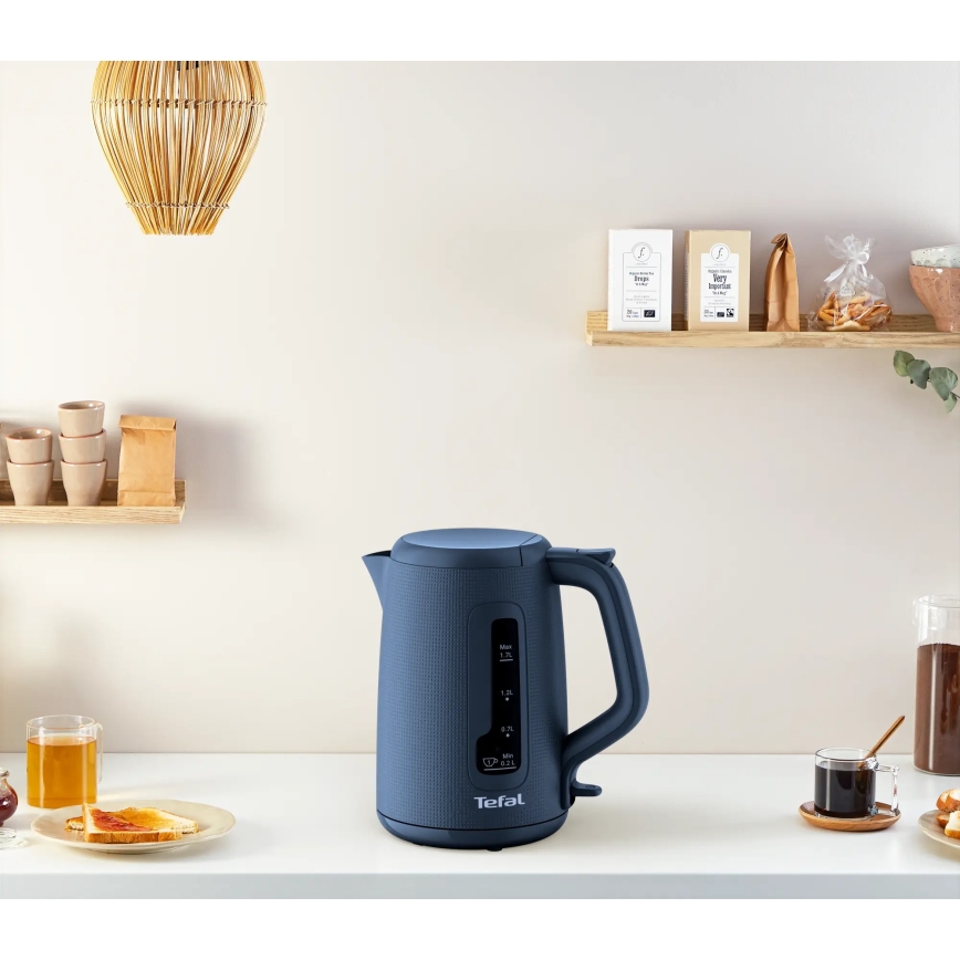 Tefal - Wasserkocher MORNING 1,7 l 2400W/230V blau
