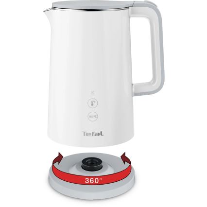 Tefal - Wasserkocher SENSE 1,5 l 1800W/230V weiß