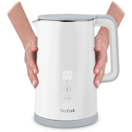 Tefal - Wasserkocher SENSE 1,5 l 1800W/230V weiß