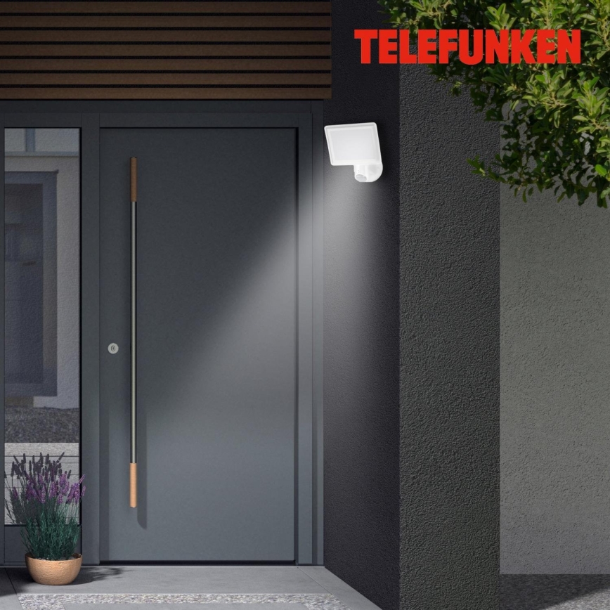 Telefunken 304406TF - LED-Wandstrahler mit Sensor für den Außenbereich LED/20W/230V IP44