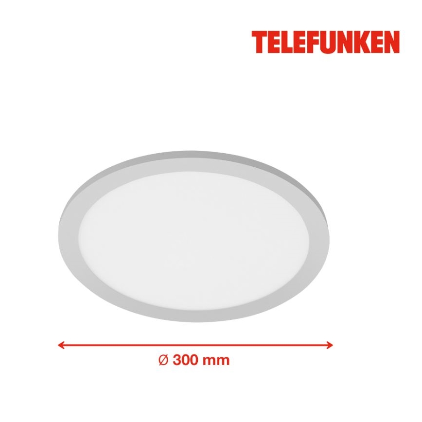 Telefunken 309004TF - LED-Deckenleuchte mit einem Sensor LED/20W/230V