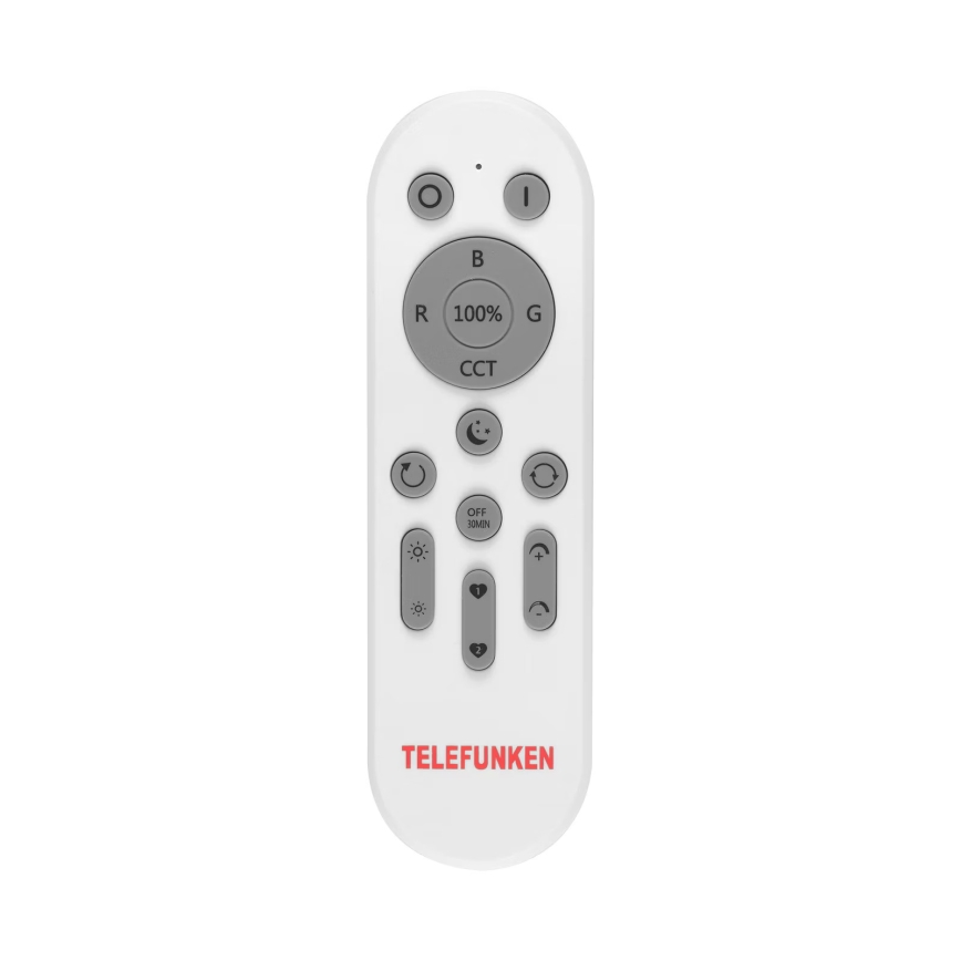 Telefunken 309602TF - Dimmbare LED-RGBW-Deckenleuchte LED/18W/230V 2700-6500K Wi-Fi Tuya