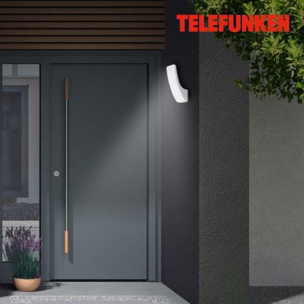 Telefunken 311604TF - LED-Wandleuchte für den Außenbereich LED/15W/230V IP44 silbern