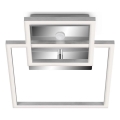 Telefunken 318608TF - LED-Deckenleuchte mit Sensor FRAME LED/17W/230V 3000K matt Chrom