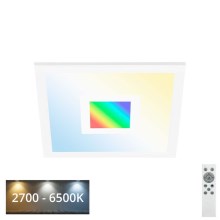 Telefunken 319006TF - Dimmbare LED-RGBW-Leuchte LED/16W/230V 2700-6500K + Fernbedienung
