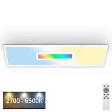 Telefunken 319206TF - Dimmbare RGBW-Deckenleuchte LED/22W/230V  2700-6500K weiß + Fernbedienung