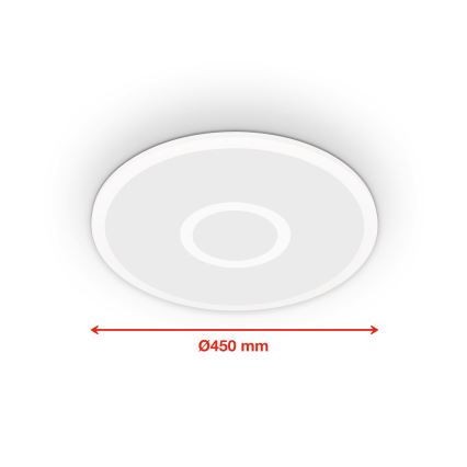 Telefunken 319306TF - Dimmbare LED-RGBW-Leuchte LED/22W/230V 2700-6500K + Fernbedienung