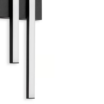 Telefunken - LED-Außenwandleuchte 2xLED/4W/230V IP44 schwarz