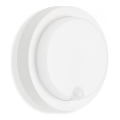 Telefunken - LED Außenwandleuchte mit Dämmerungs- und Bewegungsmelder LED/12W/230V IP44 weiß