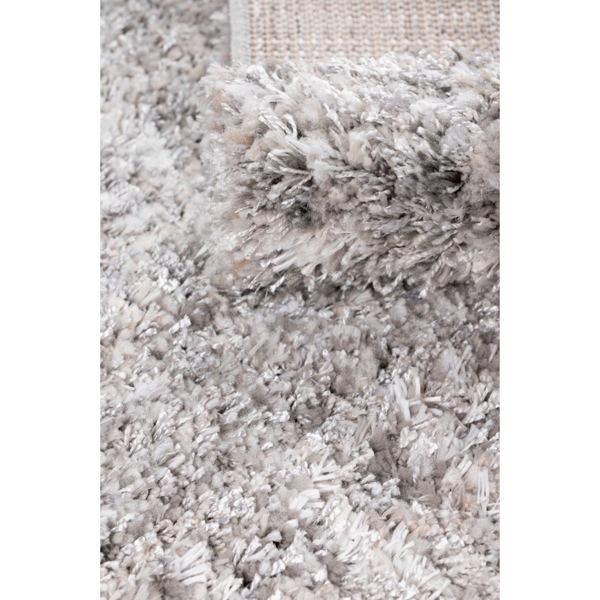 Teppich BILBAO SHAGGY 80x150 cm grau/anthrazit