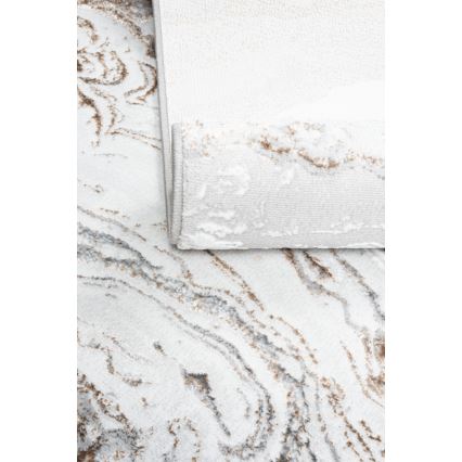 Teppich CREATION 200x290 cm 1950 g/m² grau/braun Marmor-Optik