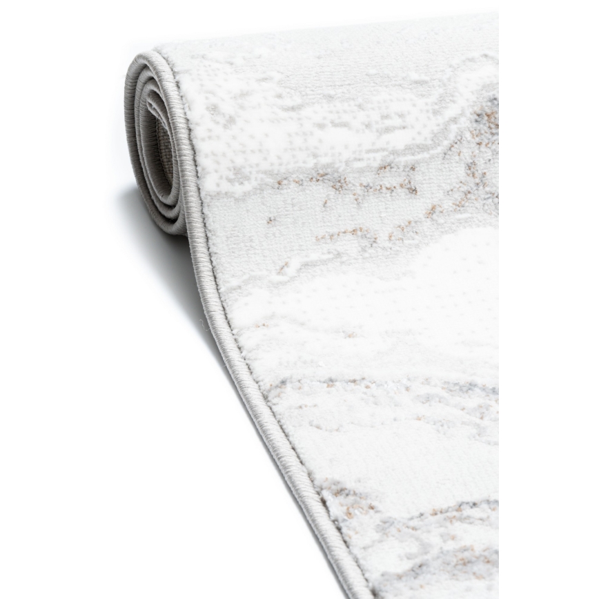 Teppich CREATION 200x290 cm 1950 g/m² grau/braun Marmor-Optik