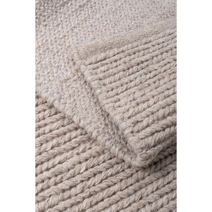Teppich FIR WOOL 200x300 cm 2600 g/m2 beige/natur