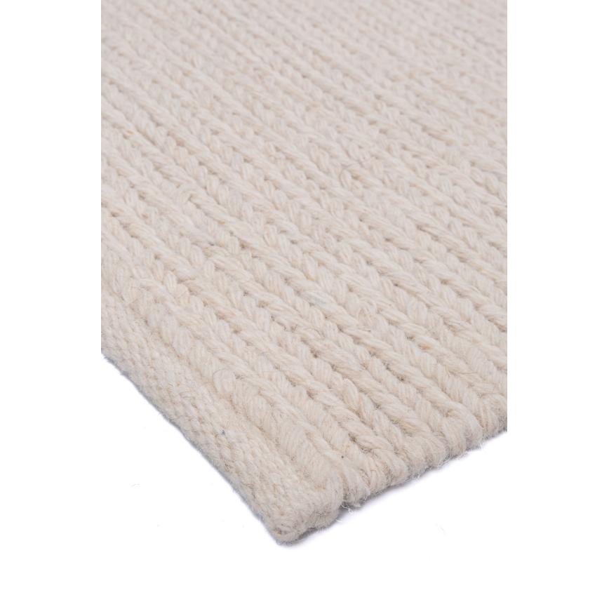 Teppich FIR WOOL 200x300 cm, 2600 g/m², creme/natur
