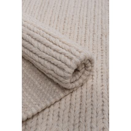 Teppich FIR WOOL 200x300 cm, 2600 g/m², creme/natur