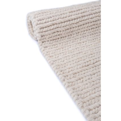 Teppich FIR WOOL 200x300 cm, 2600 g/m², creme/natur