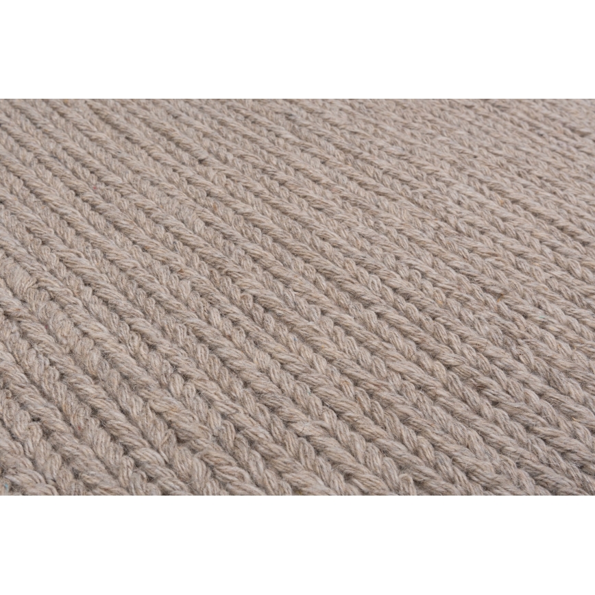 Teppich FIR WOOL 70x140 cm 2600 g/m2 beige/natur