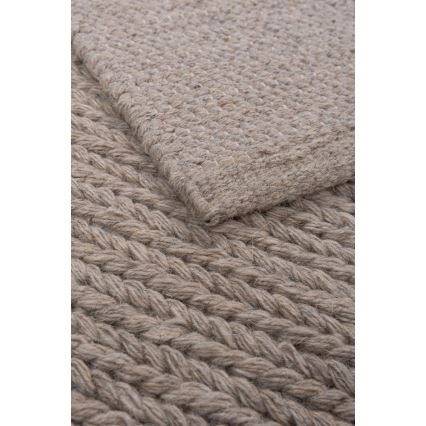 Teppich FIR WOOL 70x140 cm 2600 g/m2 beige/natur