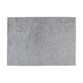 Teppich RABBIT 3D 120x170 cm grau
