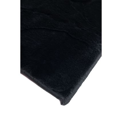 Teppich RABBIT 3D 120x170 cm schwarz