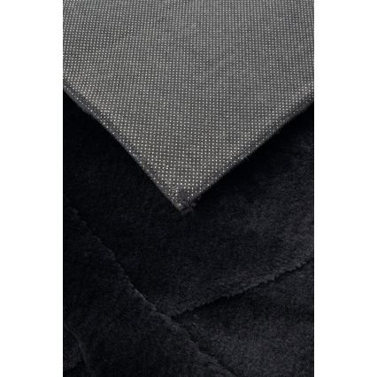 Teppich RABBIT 3D 120x170 cm schwarz