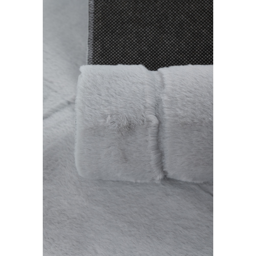 Teppich RABBIT 3D 160x230 cm grau
