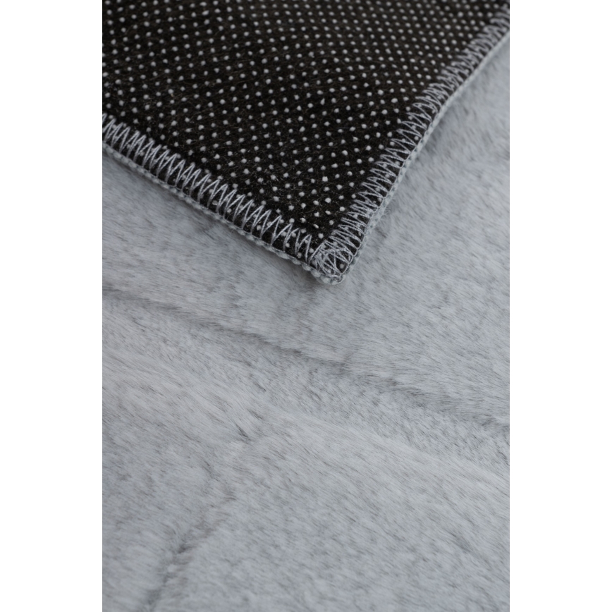 Teppich RABBIT 3D 80x150 cm grau
