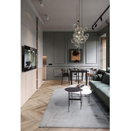 Teppich RABBIT 3D 80x150 cm hellgrau