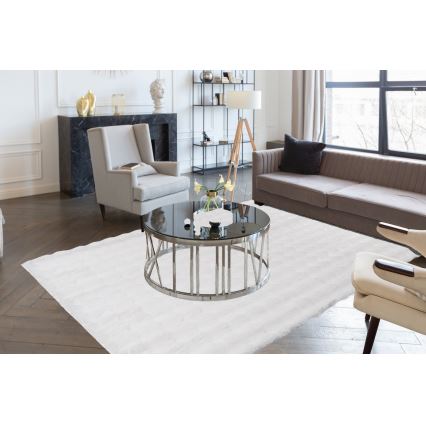 Teppich RABBIT BUBBLE 120 x 170 cm creme