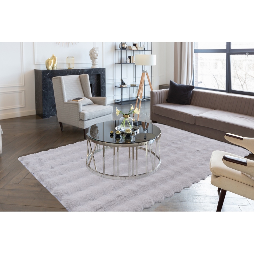Teppich RABBIT BUBBLE 120 x 170 cm, grau