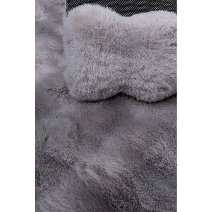 Teppich RABBIT BUBBLE 160x230 cm grau