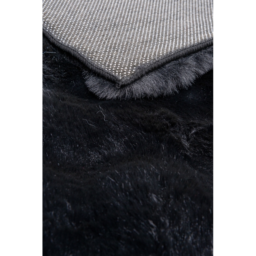 Teppich RABBIT BUBBLE 200x280 cm schwarz