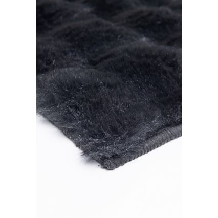 Teppich RABBIT BUBBLE 200x280 cm schwarz