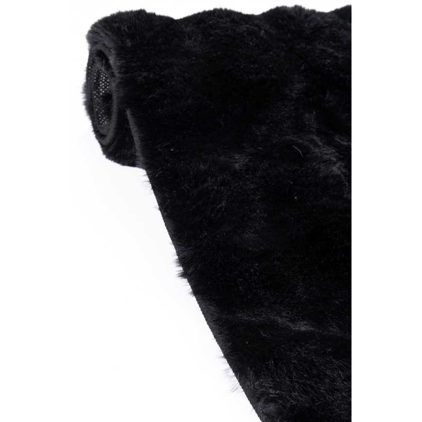 Teppich RABBIT BUBBLE 80x150 cm schwarz