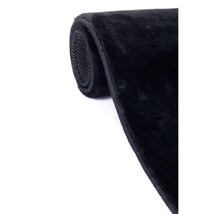 Teppich RABBIT-FOX 120x160 cm, Schwarz