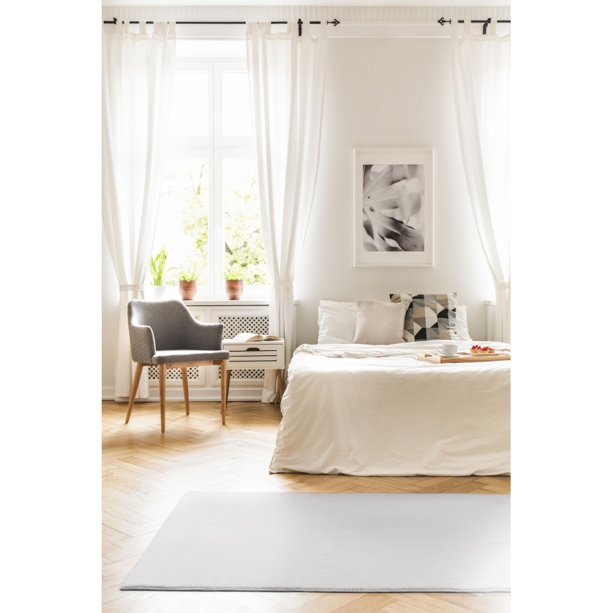 Teppich RABBIT-FOX 160x230 cm cremefarben