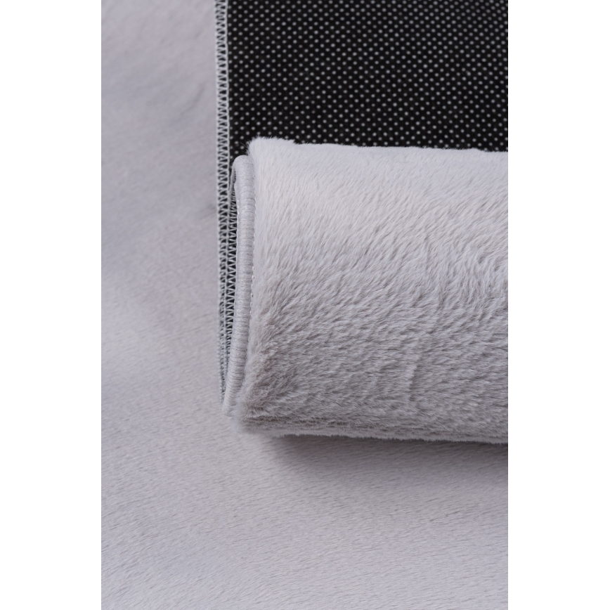 Teppich RABBIT-FOX 160x230 cm grau