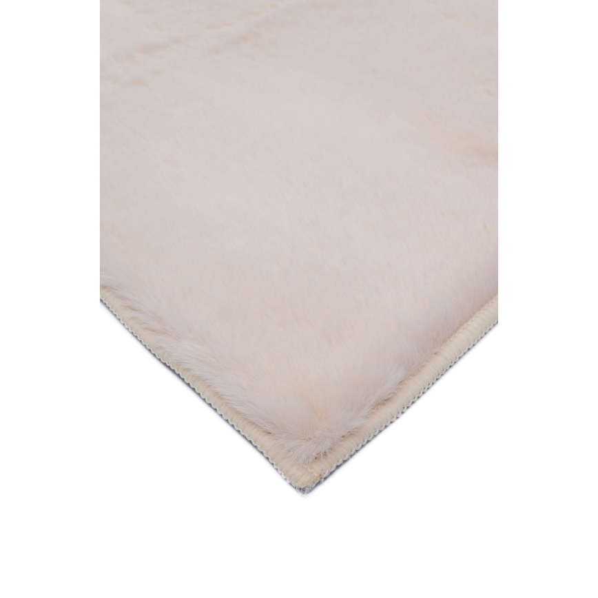Teppich RABBIT-ROSA NEW 80x150 cm 2000g/m2 cremefarben