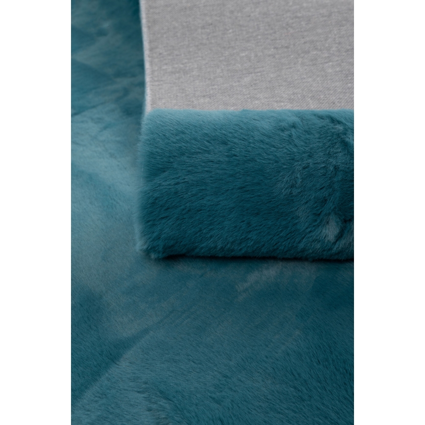 Teppich RABBIT-ROSA NEW 80x150 cm 2000g/m2 türkis