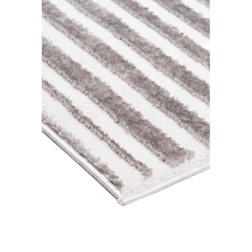Teppich SALAMANCA 120x170 cm grau/weiß