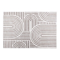 Teppich SALAMANCA 160 x 230 cm grau/weiß