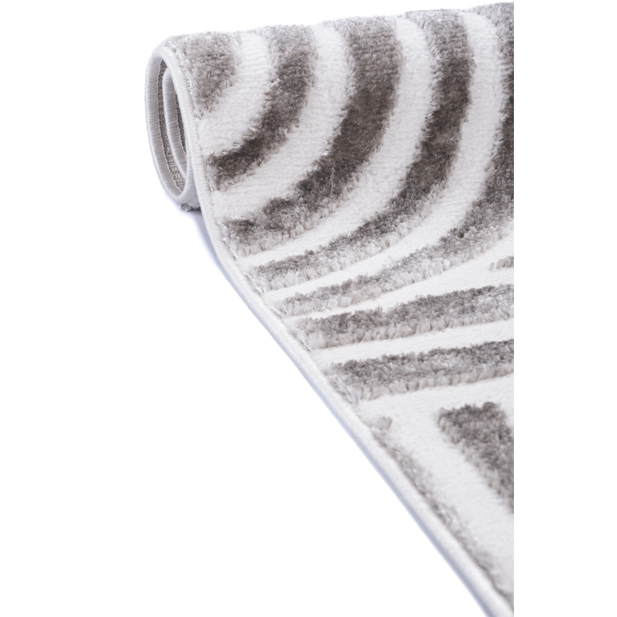 Teppich SALAMANCA 67x120 cm grau/weiß