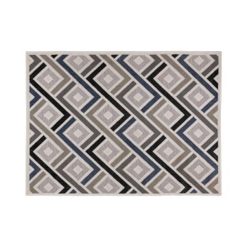 Teppich SHIFT 120x160 cm grau/blau/beige