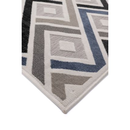 Teppich SHIFT 160x220 cm grau/blau/beige