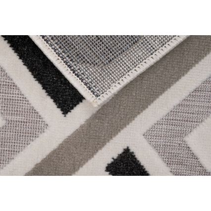Teppich SHIFT 80x150 cm grau/blau/beige