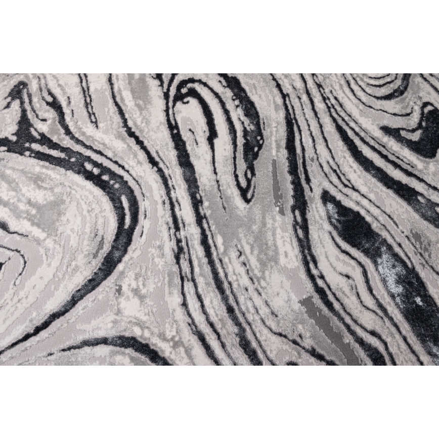 Teppich STONE 120 x 160 cm grau/anthrazit