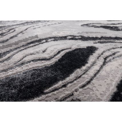 Teppich STONE 120 x 160 cm grau/anthrazit