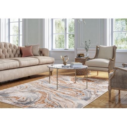 Teppich STONE 120x160 cm beige/grau