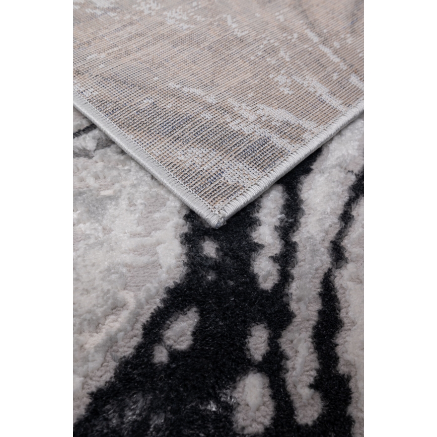 Teppich STONE 120x160 cm grau/anthrazit