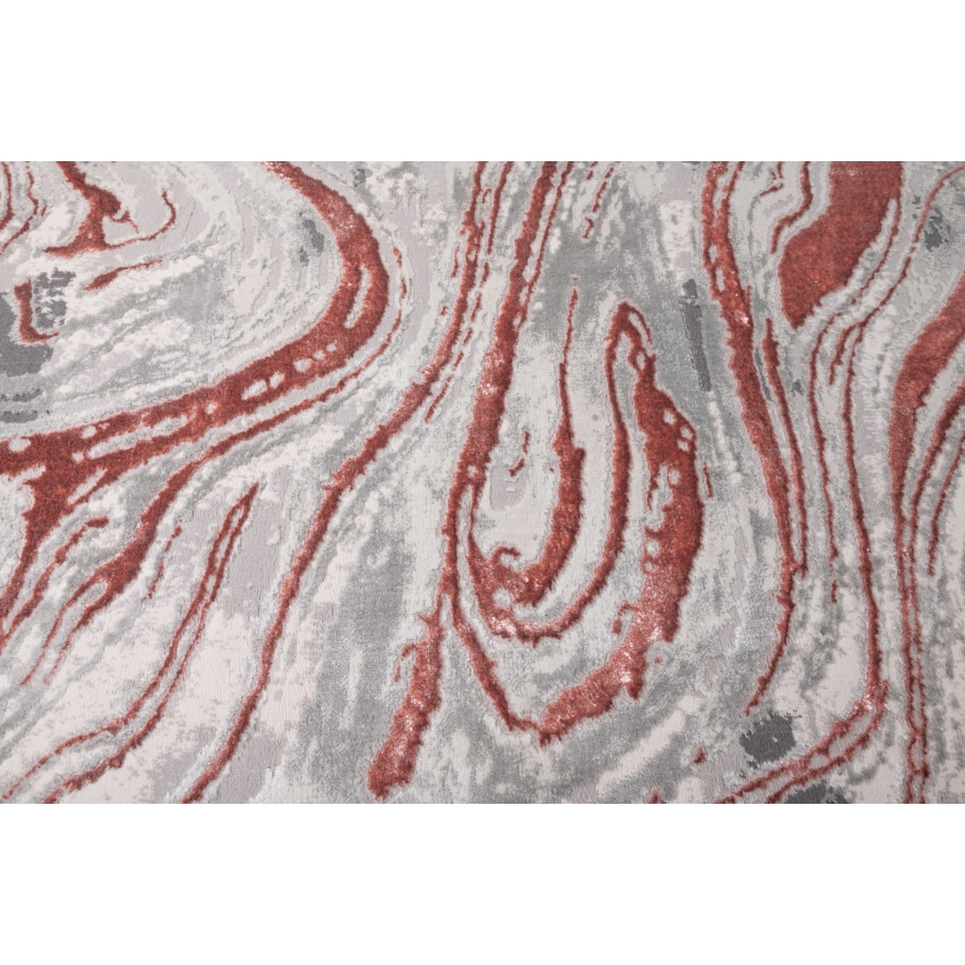 Teppich STONE 120x160 cm rosa/grau